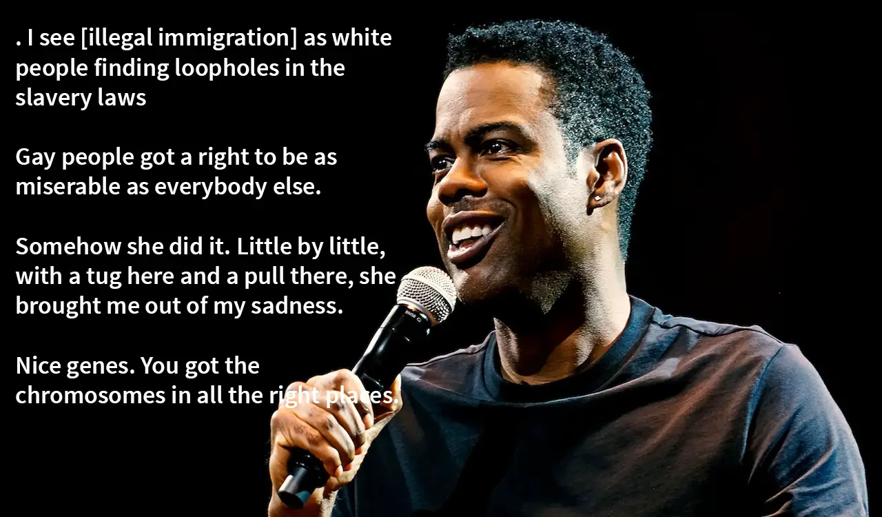 Chris rock movie quotes