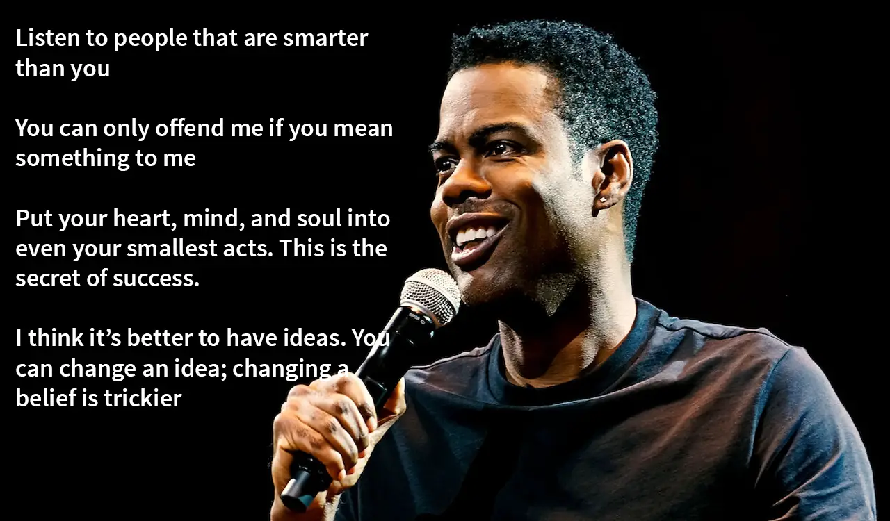 Chris rock quotes man