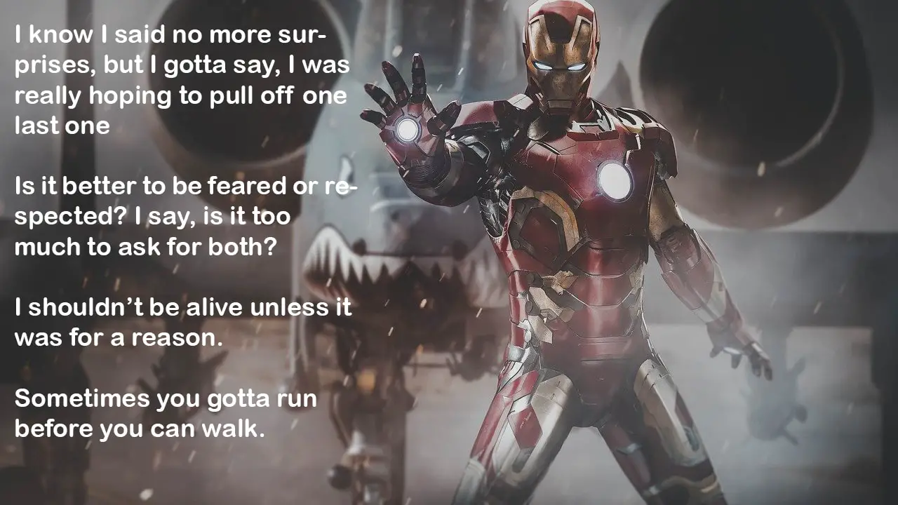 Iron Man Quotes Endgame