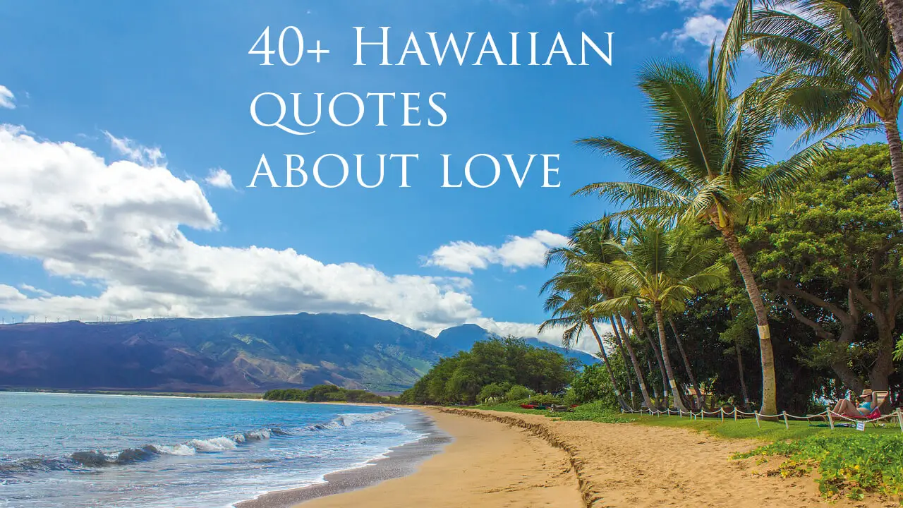 Hawaiian quotes about love