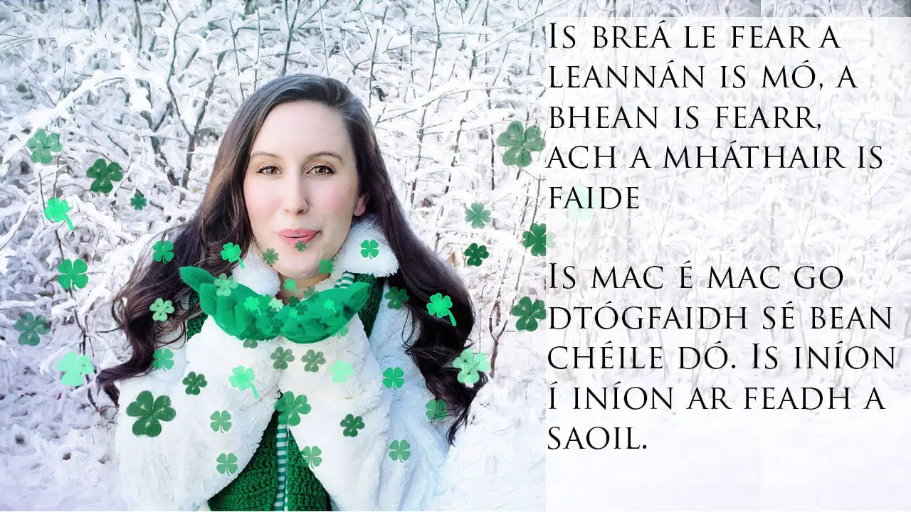 Irish sayings about love and family