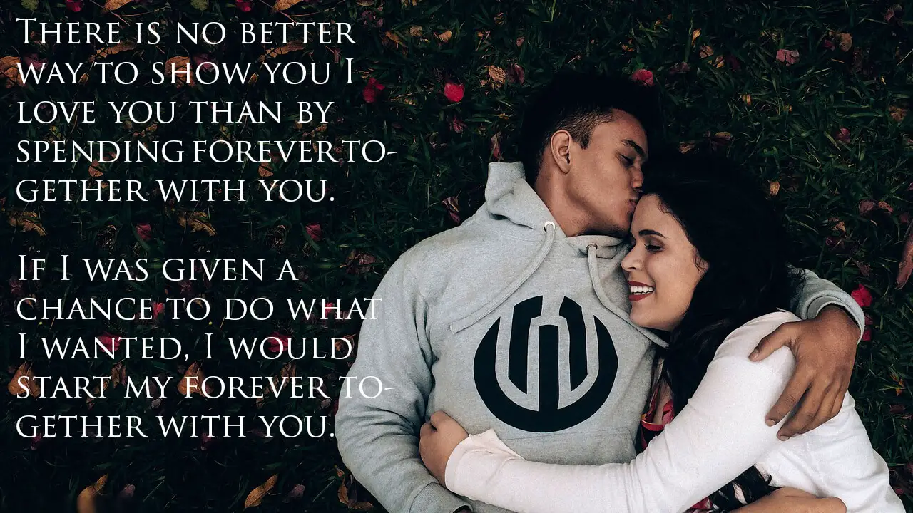 Together forever quotes and sayings