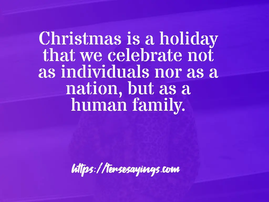 Christmas quotes short about family