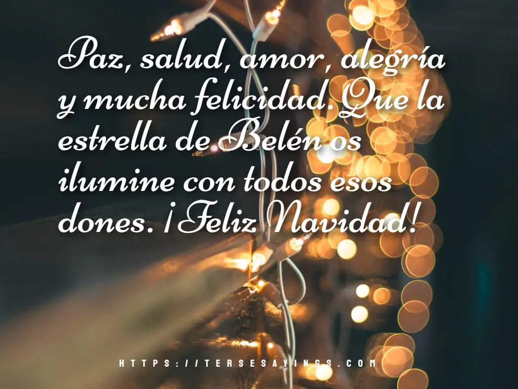 Merry Christmas and a happy new year in Spanish