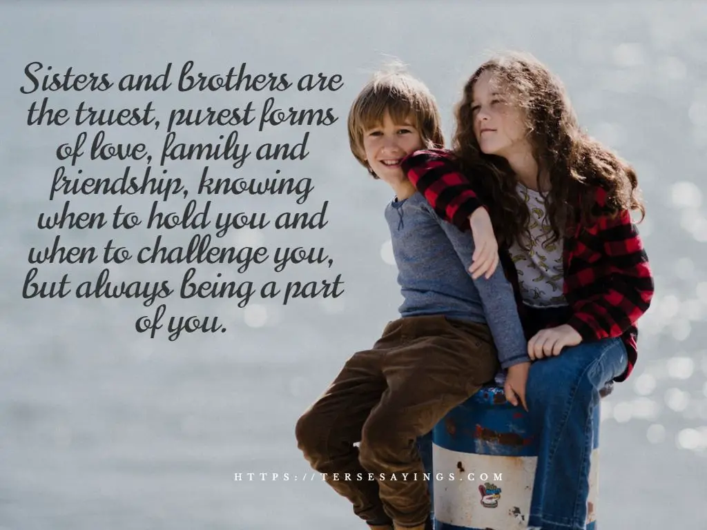 Brother and Sister Love Quotes