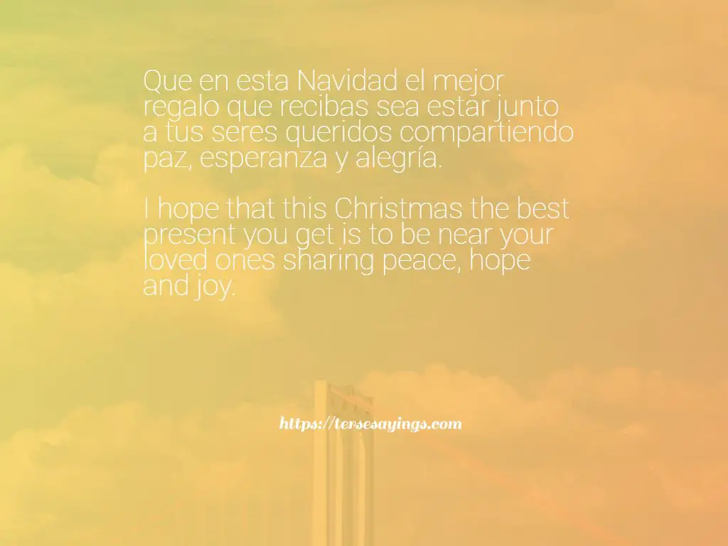 How to say merry Christmas in Spanish