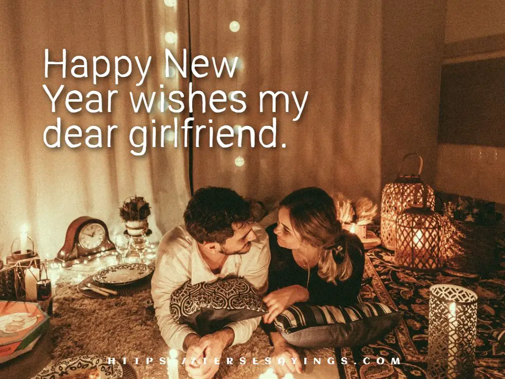 Short New Year Wishes for Girlfriend