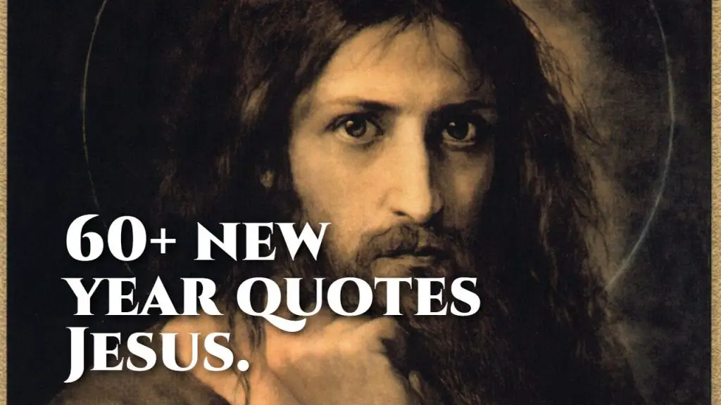 New Year quotes Jesus