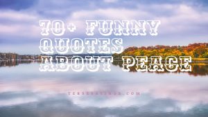 70+ Funny Peace Quotes