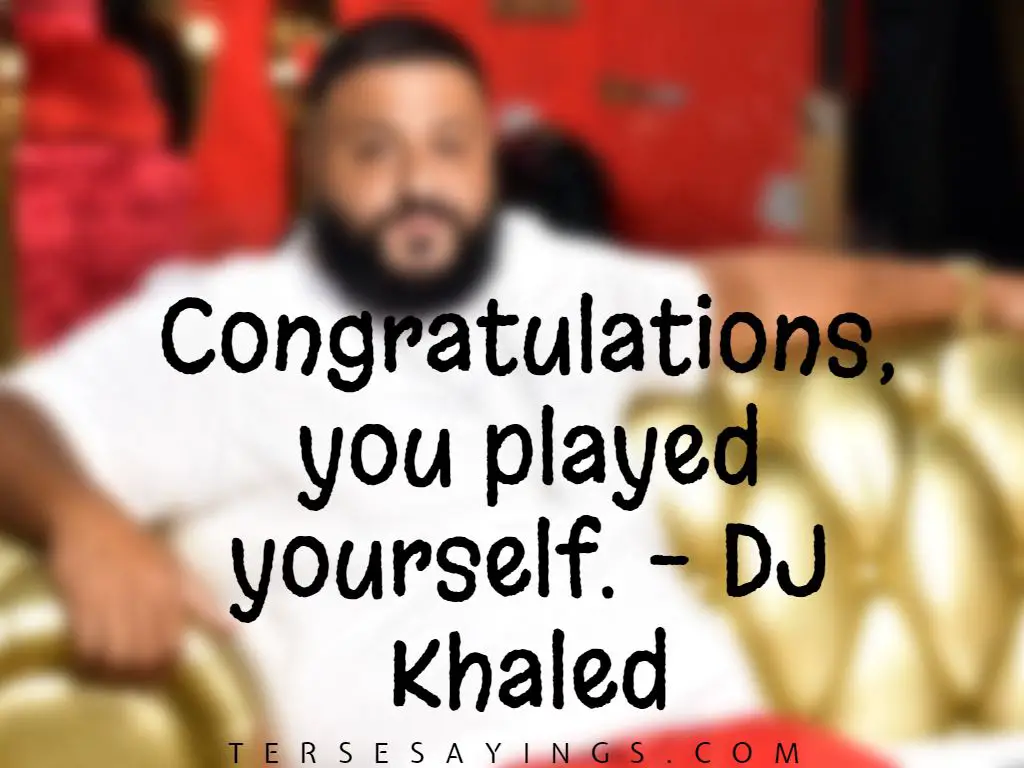 DJ Khaled Congratulations, You Played Yourself (with context