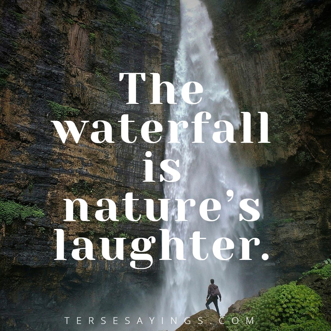 Best Inspirational quotes about waterfall