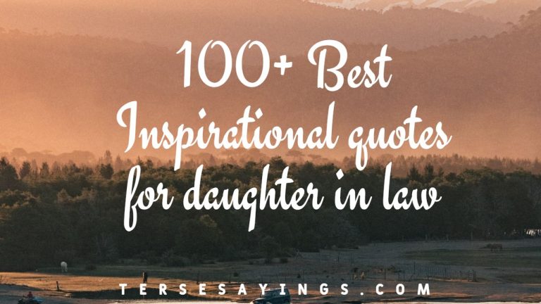 100+ Best Inspirational quotes for daughter in law