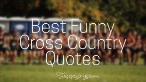Best Funny Cross country quotes