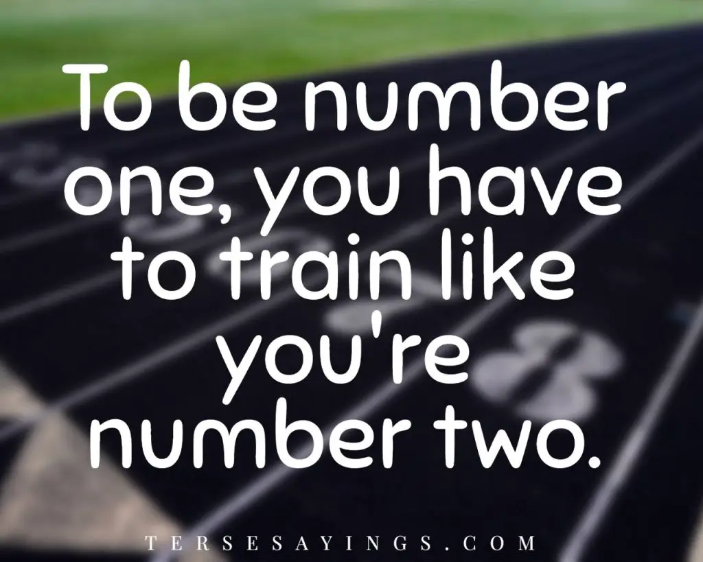 Inspirational Track and Field Quote