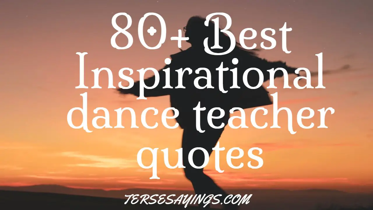 essay on dance teacher