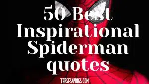 50 Best Inspirational Spiderman Quotes