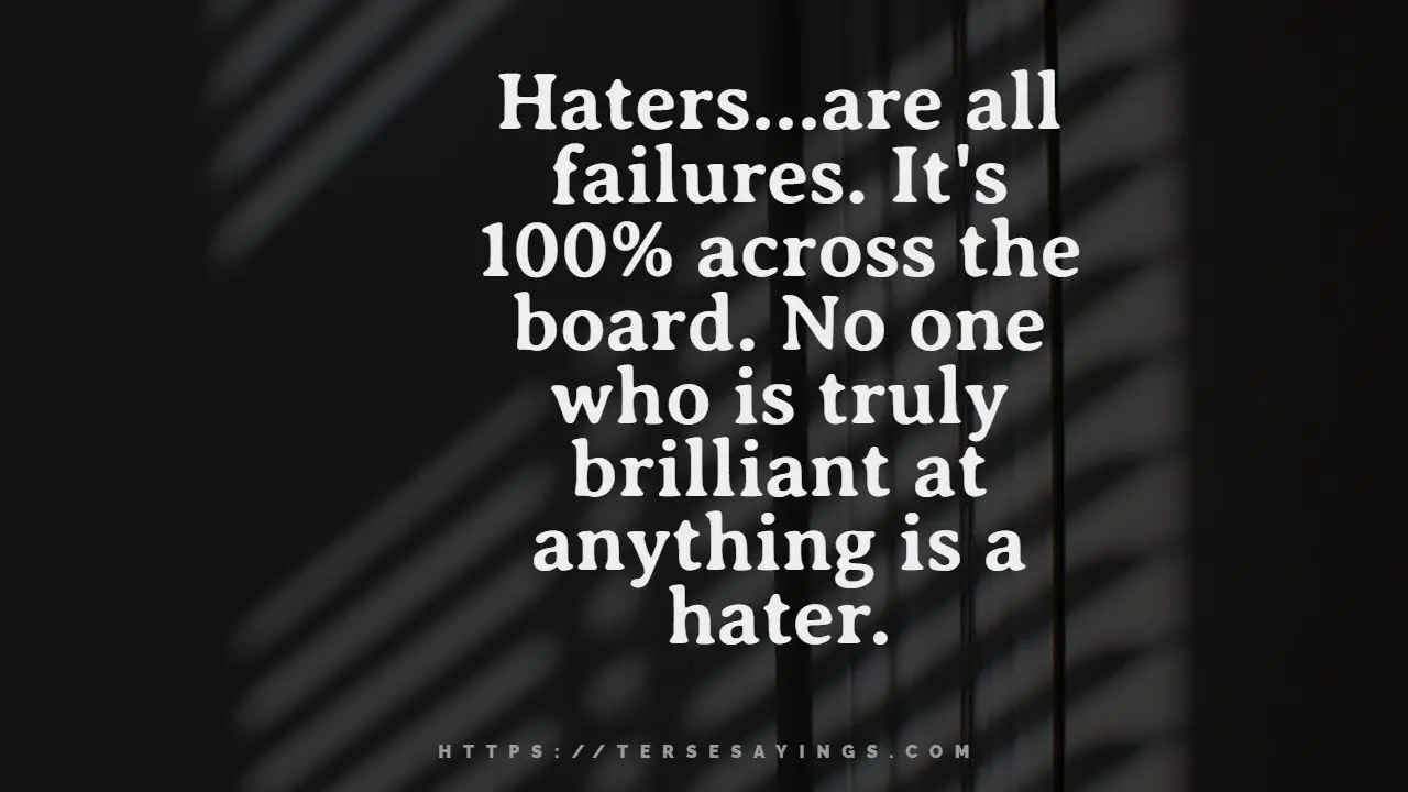 Jealousy Quotes for Haters