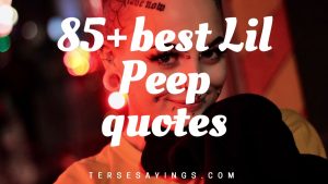 85+ Best Lil Peep quotes