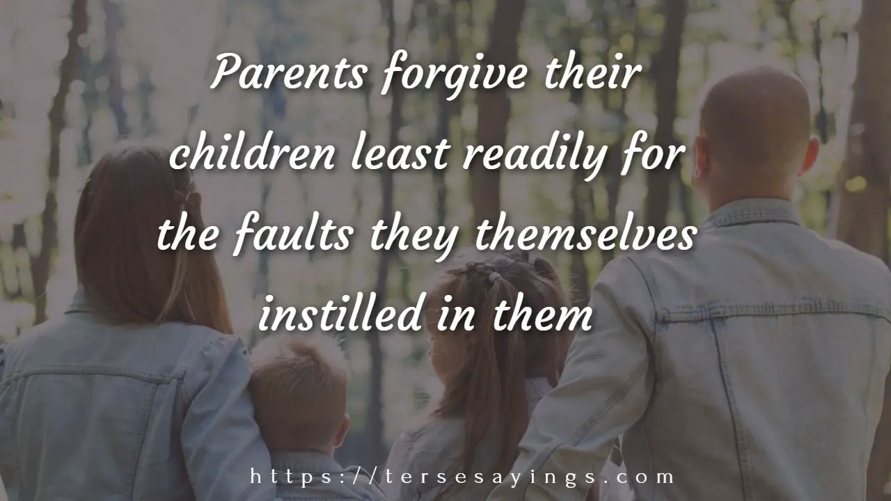 selfish parents quotes