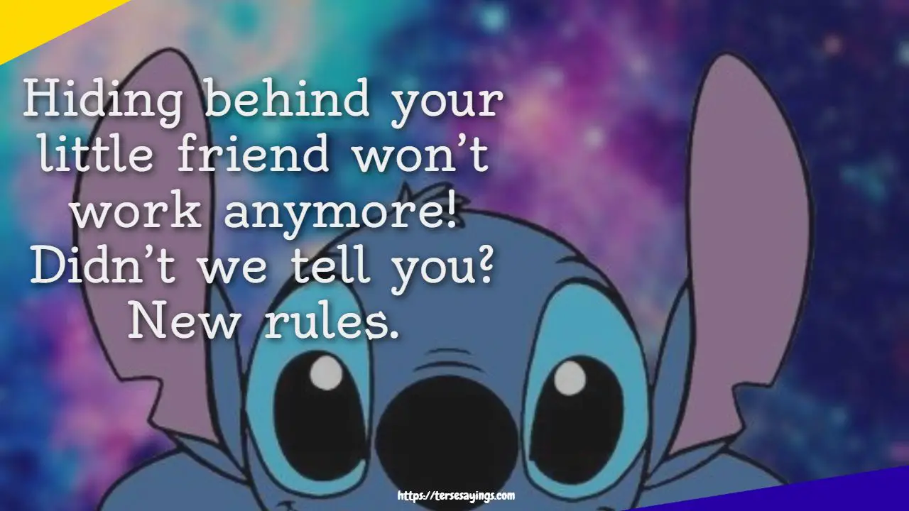 sad stitch quotes