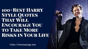 100+ Harry Style Quotes That Will Encourage You