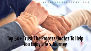 Top 50+ Trust The Process Quotes To Help You Enjoy Life's Journey
