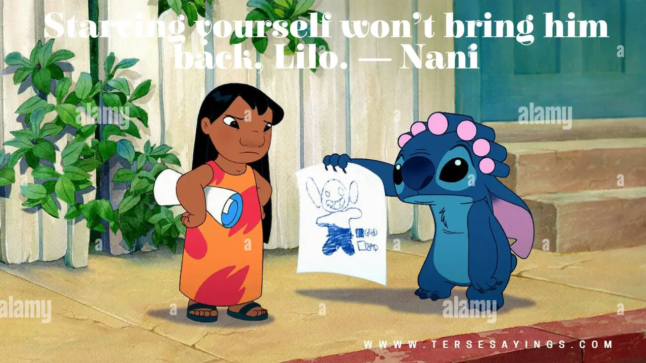 Lilo And Stitch Sad Quotes 