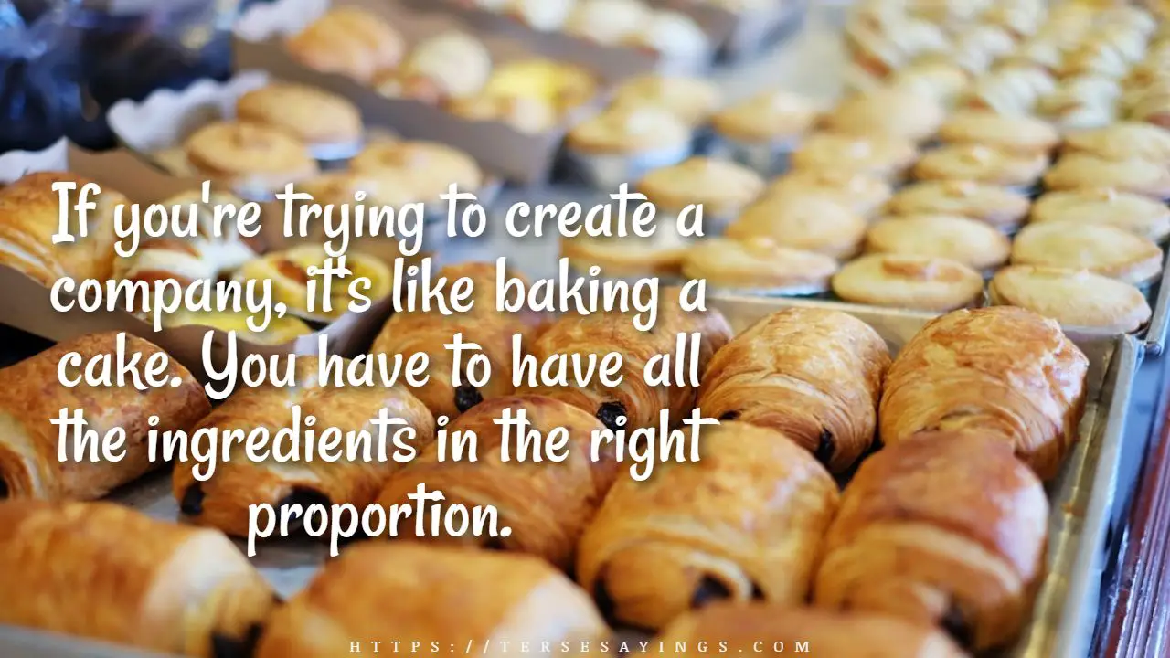 My Passion in action — Baking (A recipe for innovation) — Your Big Year