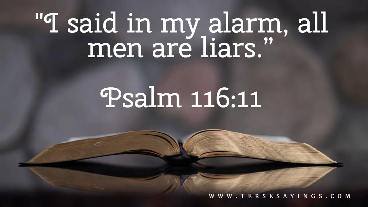 Liar Quotes Bible