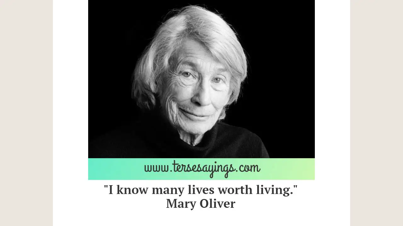 Mary Oliver Quotes Love