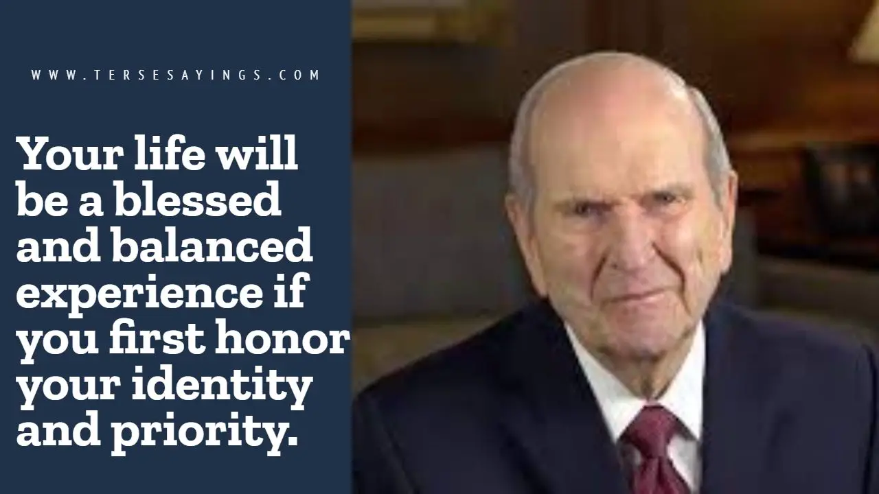 President Nelson Quotes 2024 - Nesta Adelaide