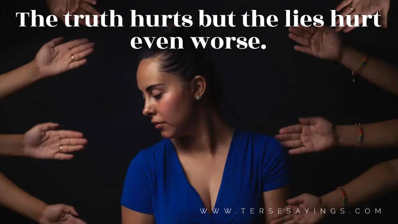 Quotes About Lies Hurting