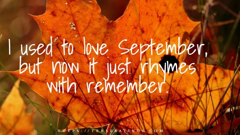 Best 75 + September Quotes TO WelCome the Autumn Season