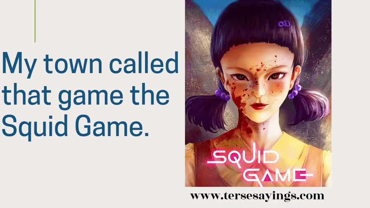 Squid Game Trust Quotes