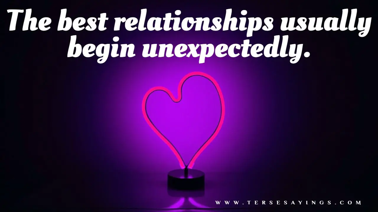 Unexpected Love Short Quotes