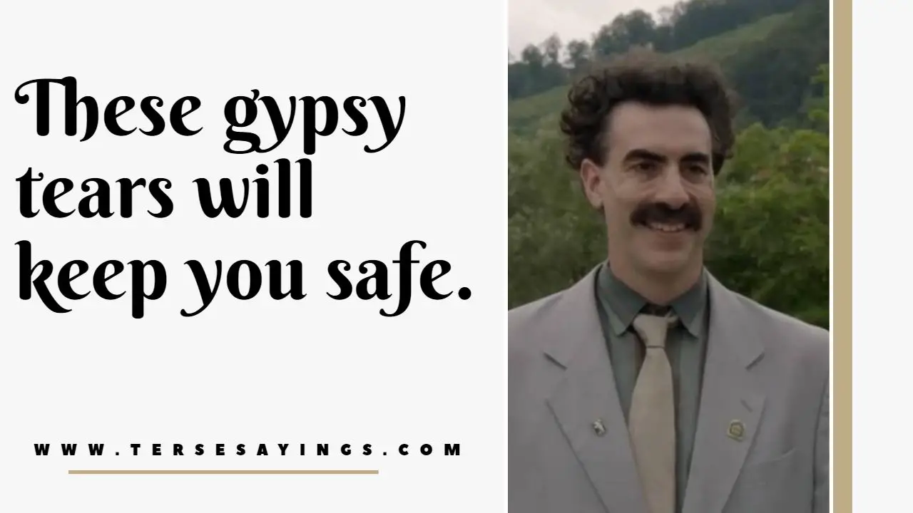 Borat Quotes Gypsy