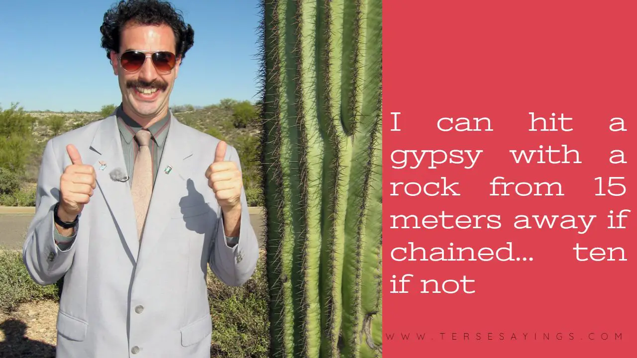Borat Quotes My Neighbor