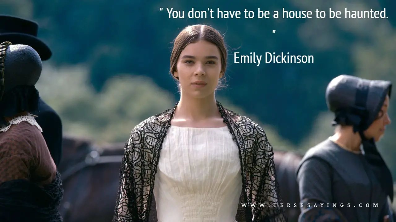 Emily Dickinson Quotes about Home
