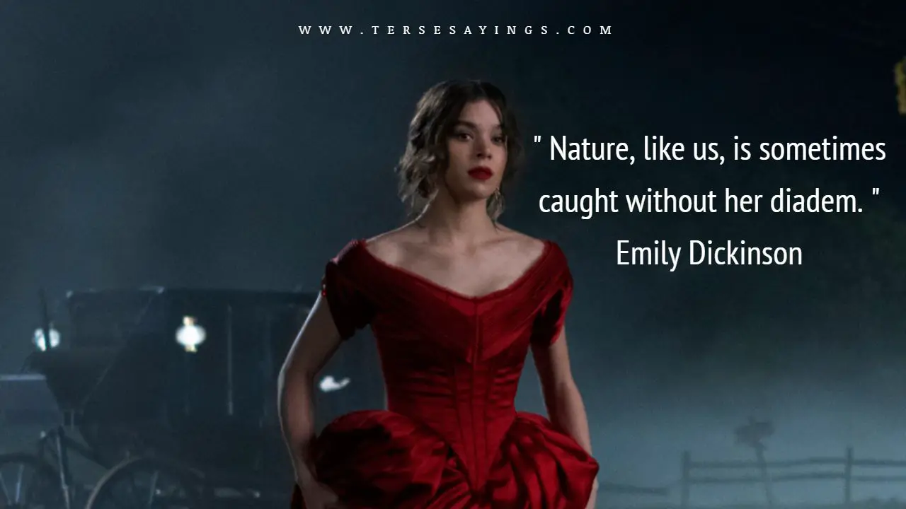 Emily Dickinson Quotes About Nature