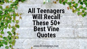 All Teenagers Will Recall These 50+ Best Vine Quotes