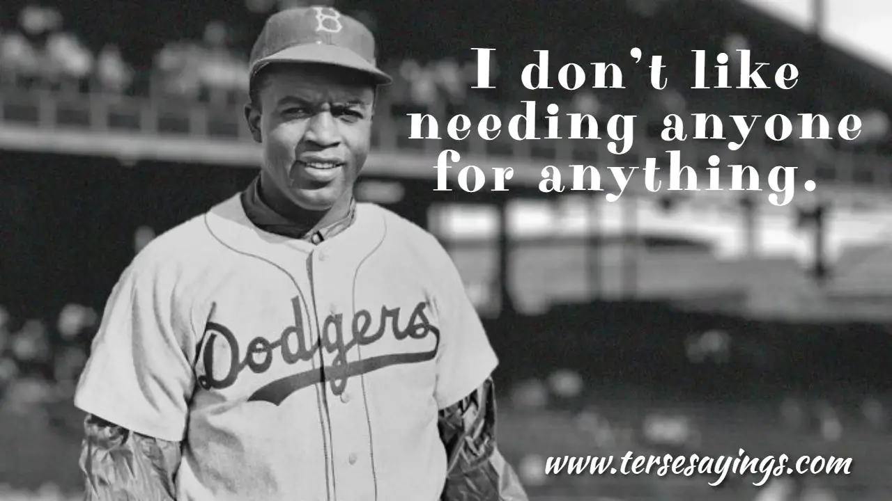 Jackie Robinson Quotes about Breaking the Color Barrier