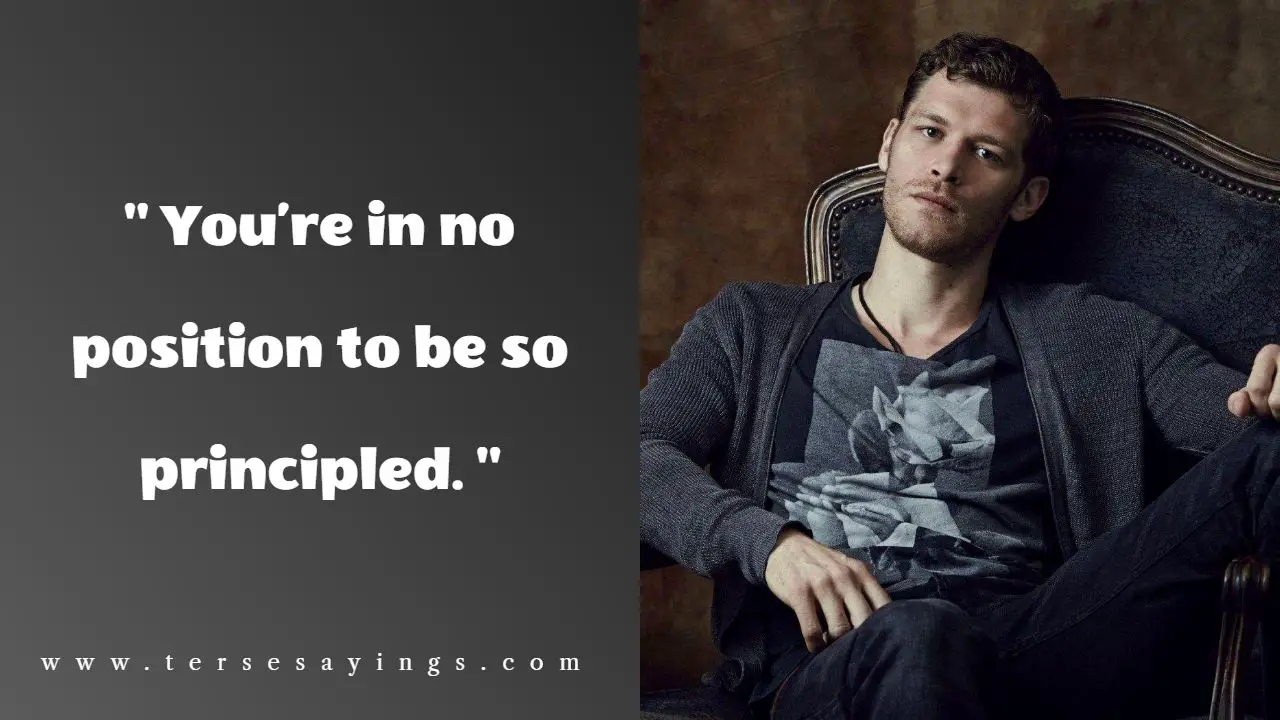 Klaus Mikaelson Quotes Always and Forever
