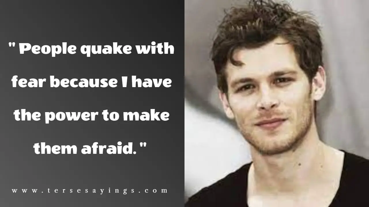 Klaus Mikaelson Quotes Funny