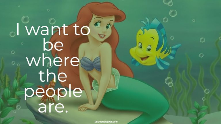 Best 100 + Little Mermaid Quotes To Empower Yourself