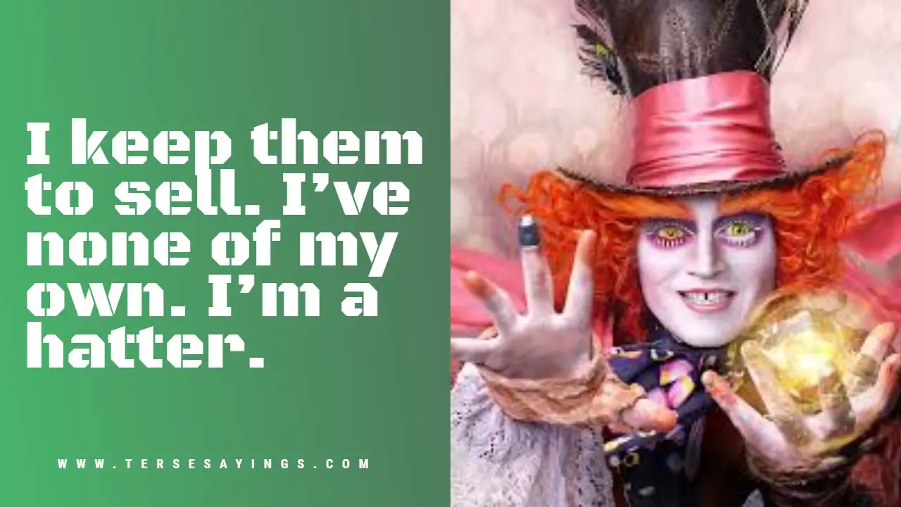 Mad Hatter Quotes About Hats