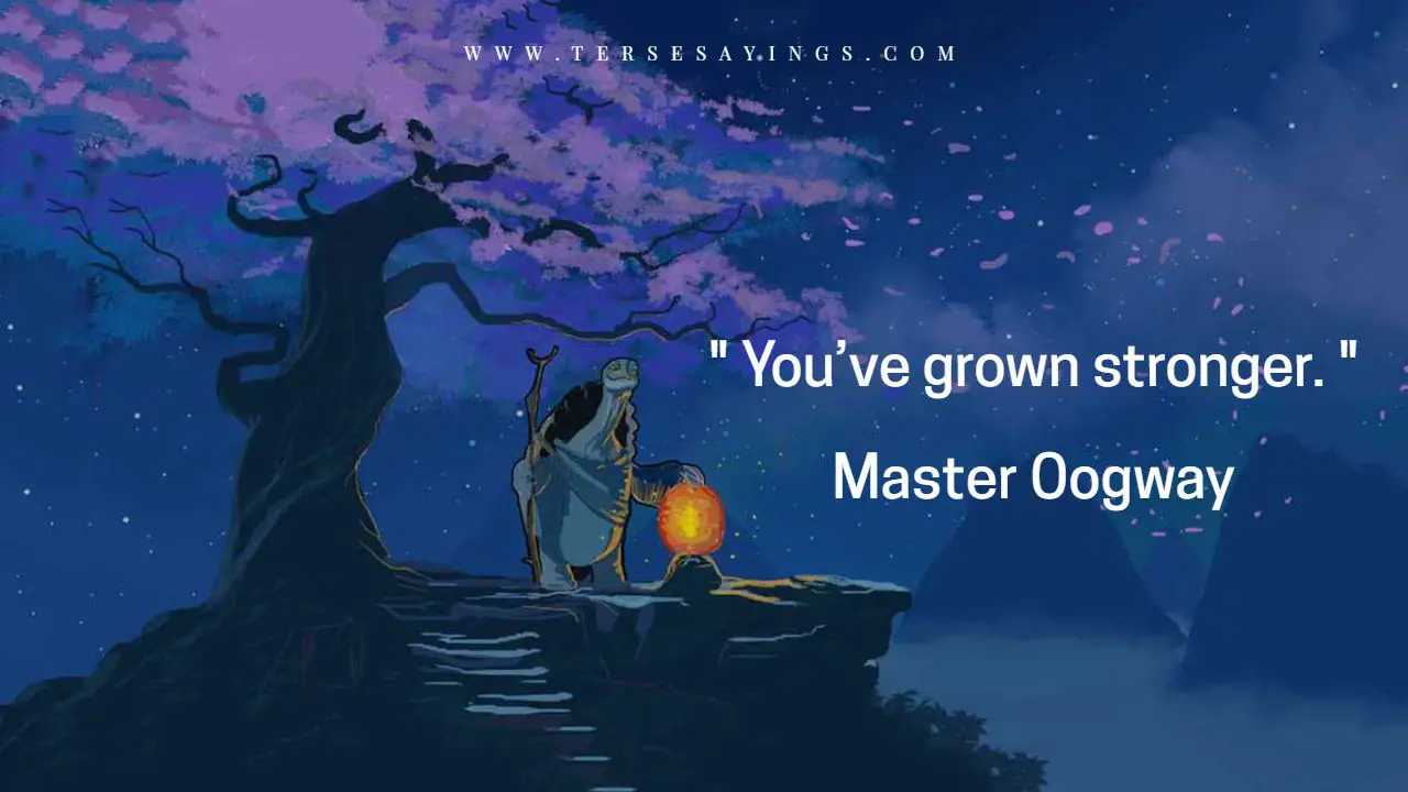 Master Oogway Quotes Yesterday History