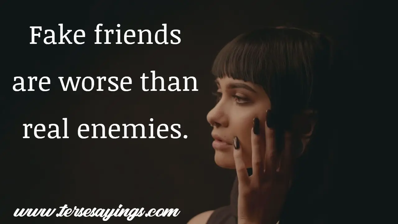 Real Friends Vs Fake Friends Quotes