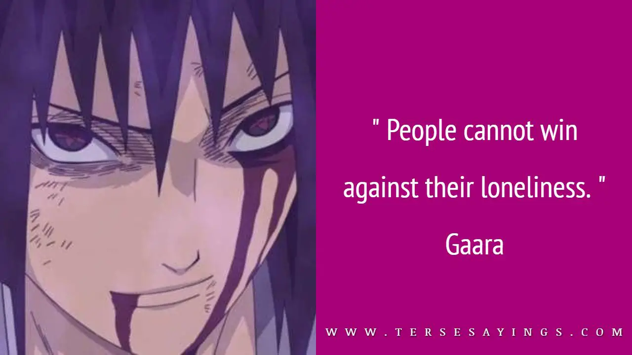 Sasuke Lonely Quotes