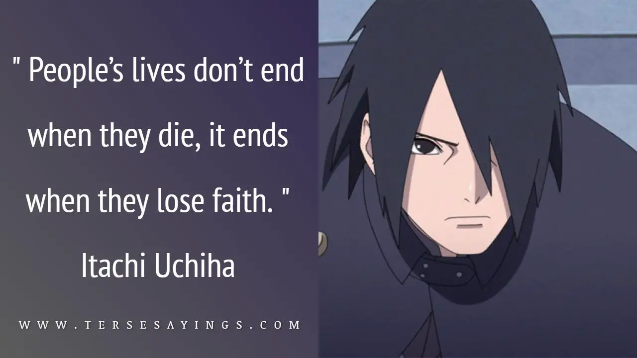 Sasuke Sad Quotes