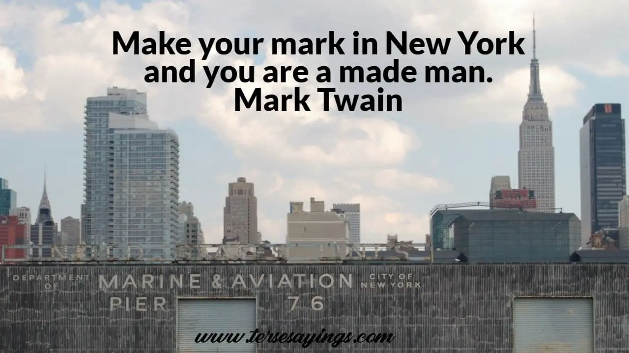 Short New York Quotes